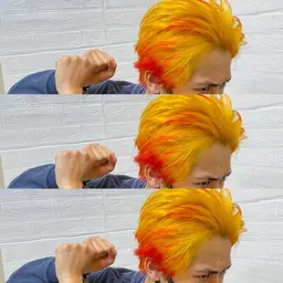 🚹髪の毛ノリと勢いでやっちゃえ🔥🔥メンズカット＋デザインカラー＋トリートメント【ブリーチ/メッシュ/インナー】