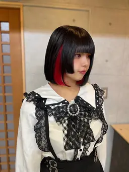 【🌈ケアブリーチ込み🌈】インナーカラー、イヤリングカラー☀️&ケアプロ使用トリートメント