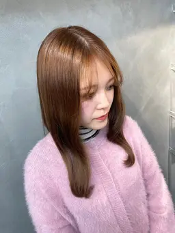 ワンカラー＋ミストトリートメント　ロング料金1500円