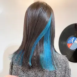 💕【インナーカラー】💕インナーブリーチ+ケアカラー+トリートメント