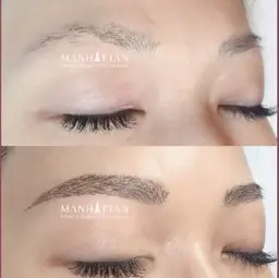 眉エクステ練習モデル