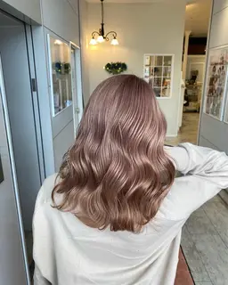 ブリーチなしダブルカラー＋酸熱トリートメント🌱