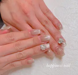 【オフケア込み】マグネットorフラッシュ　小さめパーツストーンホロつけ放題✨