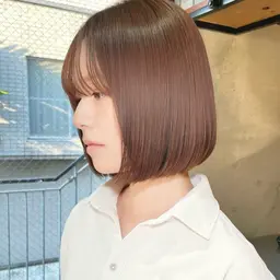 透明感艶カラー & 2step髪質改善トリートメント