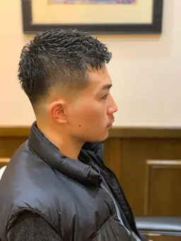 アイロンパーマ