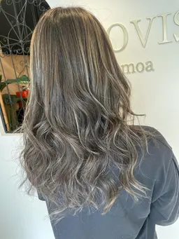 3Dメッシュ+ヘアカラー