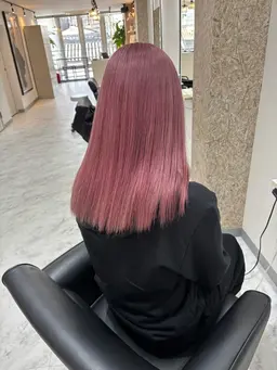 🩷ブリーチリタッチ+ワンカラー+クリックトリートメント🩷