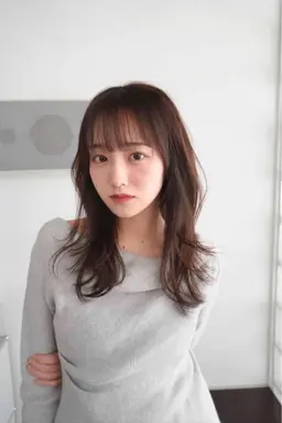 カット+ケアカラー+トリートメント◎レイヤーカット/ボブ/韓国風/透明感