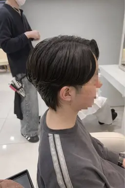 【最高級ケア🩵ྀི】カット＋ニュアンスパーマ＋ケア剤＋Aujua トリートメント✨️¥14,000→¥9,200