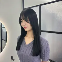 『ご新規様限定‼️』ヘアカラー➕Aujuaトリートメント💜 (3stepでサラっと艶のある髪にしてくれます✨)