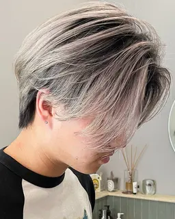 海外メンズバレイヤージュ＋カット🏖️