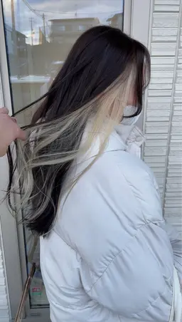 インナーカラー＋超音波トリートメント