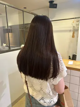 透明感カラー+ヘッドスパ30分