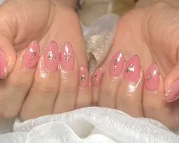 💅 【オフなし】大人上品♡ナチュラルオフィス向けシンプルデザイン(時短ドライケア込)✨