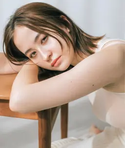 【抜け感とダメージケア】カット+全体カラー+バイカルテ3stepトリートメント #透明感#寒色#暖色#落ちる黒#白髪染