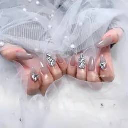 【オフ有り】ジェル6本アート🍓ˎˊ˗