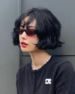 ボブパーマ　モデル