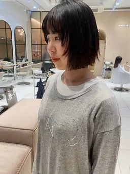 大人気ボブカット ＋ イルミナカラー