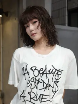 【ブリーチ毛対応パーマ】カット+酸性ケアパーマ+アミノTr