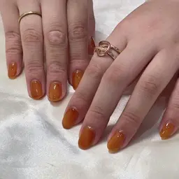 オフなし💅ハンドワンカラー・ラメグラデーション✨甘皮ケア込！
