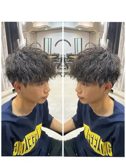🎅【12月限定】メンズカット+ツイストスパイラルパーマ
