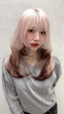 🎄12月限定🎁 透明感ケアブリーチ＋髪質改善TR《¥45,000→¥24,000》