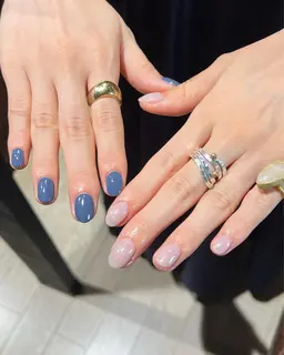 【オフあり】ワンカラー、ラメグラデーション