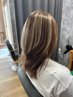 カット+カラー+3Dハイライトカラー(15枚まで)