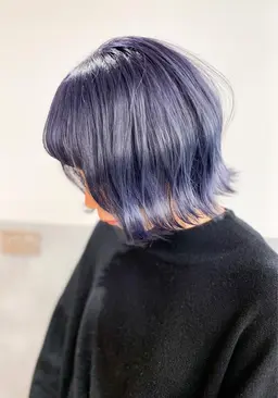 ケアブリーチ使用 ダブルカラー(全頭ブリーチ+カラー)