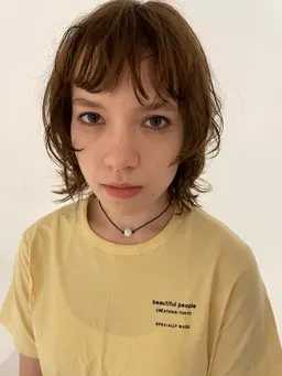 ˚· . ★ 前髪cut + Hair Color ★ . ·˚