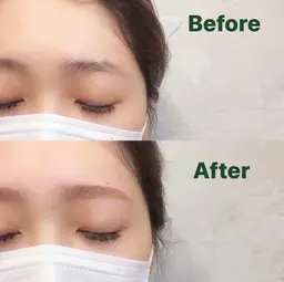 ❤️👩‍🦰眉毛スタイリングwax & 眉カラー👩🏼‍🦱❤️