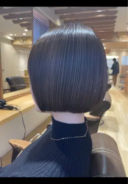 カット+縮毛矯正orストレートパーマ+トリートメント