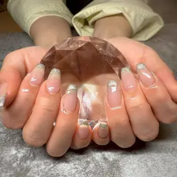 【NEWOPEN記念】オフ無料☆ジェルネイル★ラメグラデーションネイル ¥5500