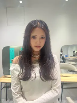 韓国アイドル風layercut✂️＆ワンカラー(U23限定)