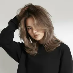 TIME SALE✨【海外ヘア】エアタッチバレイヤージュカラー（プロテインブリーチ1回+オンカラー）