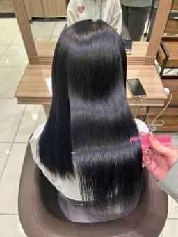 ✨大人気‼✨韓国アイドルっぽい黒染め透明カラー♥