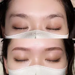 【眉毛ワックス➕毛並み揃える】¥4,500→¥4,000‼️