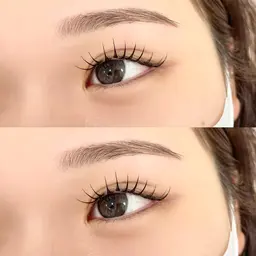 🎀エクステパーマ🎀𝙇𝙀𝘿エクステ100本✖︎パーマ