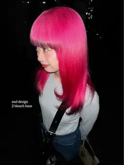 《💣新しい自分に出会えちゃう★ハイトーン💣》トリプルカラー + Aujua 5stepトリートメント