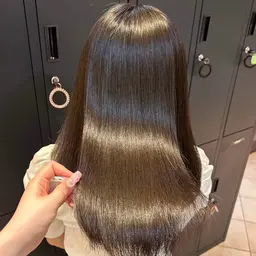 🎀朝の時短に🎀#美髪縮毛矯正➕#メンテカット➕#トリートメント