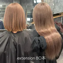 【人毛100%】ハイトーンシールエクステ80本巻き仕上げ付き🌙♡