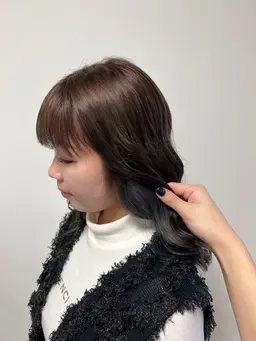 ポイントブリーチ➕ワンカラー🎀