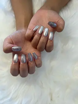 【オフあり】長さだし+マグネットネイル