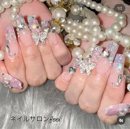 スカルプアートMsize♡【定額ネイル&つけ放題】¥9800​〜​