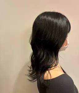 ミディアムカットモデル✂️(仕上がりが胸上〜ボブまでの間)