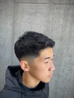 フェードカット＋ヘアセット