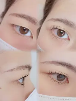 【一重さんもバッチリ✨一重さん専用まつげパーマ】¥8000→¥3500艶トリートメント付き✨