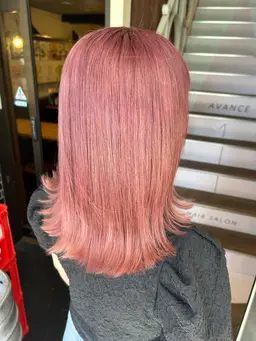 ✨ミニモ限定✨【ブリーチ有】Wカラー＋リッチトリートメント🌟　インナーカラー/ピンク/バレイヤージュ/グレー/オリーブ