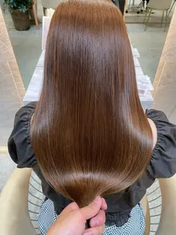 🥣minimo限定割引き❣️艶カラー＋前処理トリートメント＋ナノスチーム💭