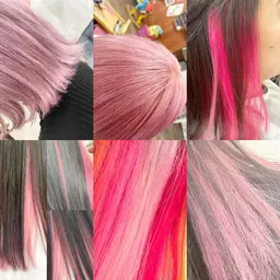 ピンク系Ｗカラー^ - ^ブリーチ回数お気軽にご相談下さい☆